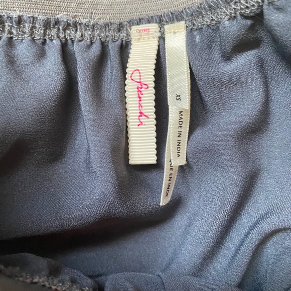 Frenchi floral mini skirt elastic waist XS - Picture 4 of 7